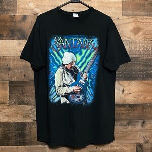 Santana Tour 2022 Miraculous Supernatural Earth Wind Fire Me T-Shirt Size L